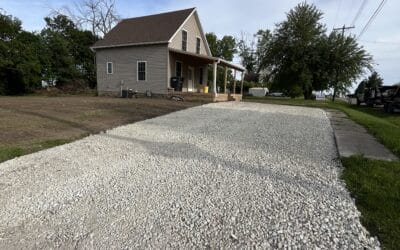 Fixing Washboards and Ruts in Illinois Gravel Driveways After Spring Floods
